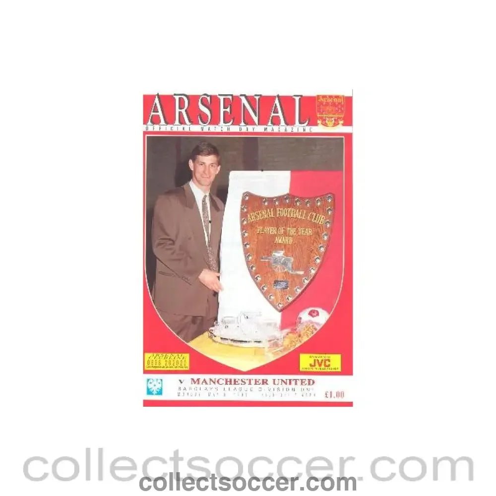 1991 - Arsenal v Manchester United official programme 06/05/1991 League Cup - Collect Soccer