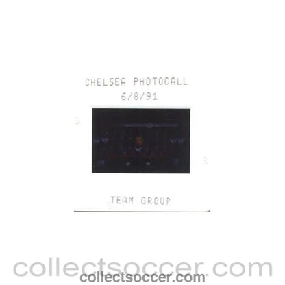 1991 - Chelsea 06/08/1991 Team Group slide - Collect Soccer