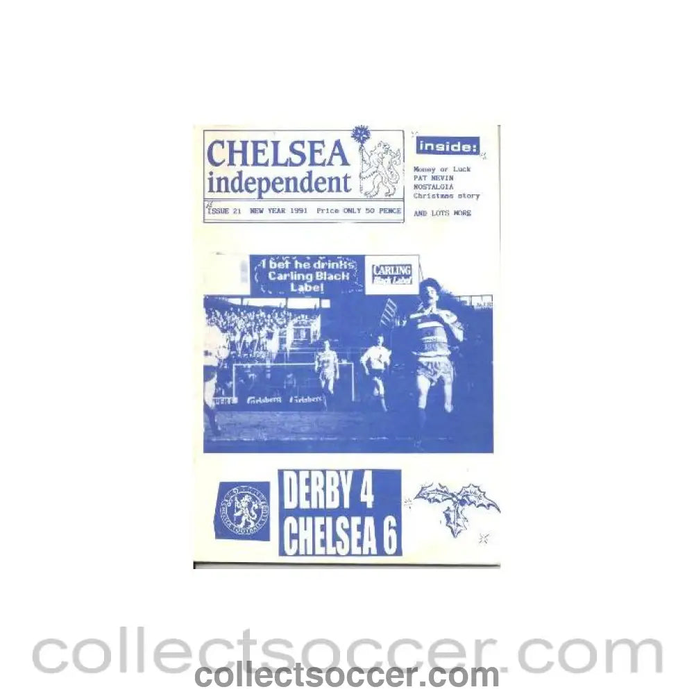 1991 - Chelsea Independent Fanzine No:21 of New Year 1991