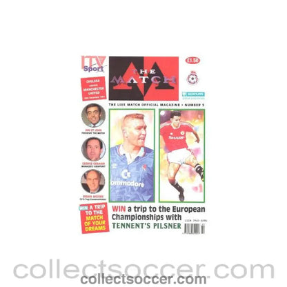 1991 - Chelsea v Manchester United ITV Sport TV Programme 15/12/1991