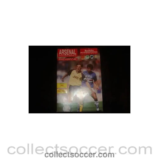 1991 - Makita International Tournament - Arsenal, Panathinaikos, Sampdoria and West Ham United official programme 03/08/1991 Makita International Tournament - Collect Soccer