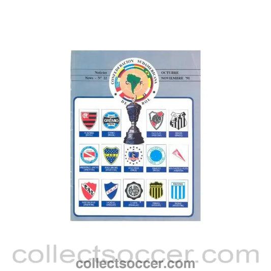 1991 - South America Football Confederation magazine of October/November 1991