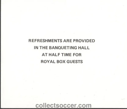 1992 FA Cup Final Liverpool v Sunderland Specimen Royal Box Ticket