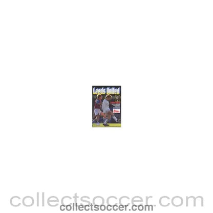1992 - Leeds United v Glasgow Rangers official programme 04/11/1992 - Collect Soccer