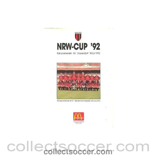 1992 - NRW-Cup 1992 Dusseldorf Germany in German