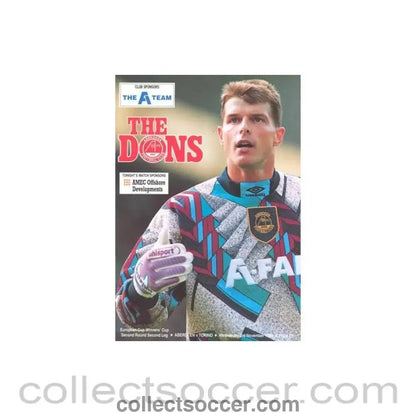1993 - Aberdeen v Torino official programme 03/11/1993 Cup Winners Cup - Collect Soccer