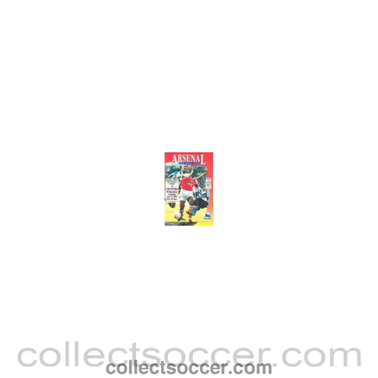 1993 - Arsenal v Crystal Palace official programme 08/05/1993 Premier League