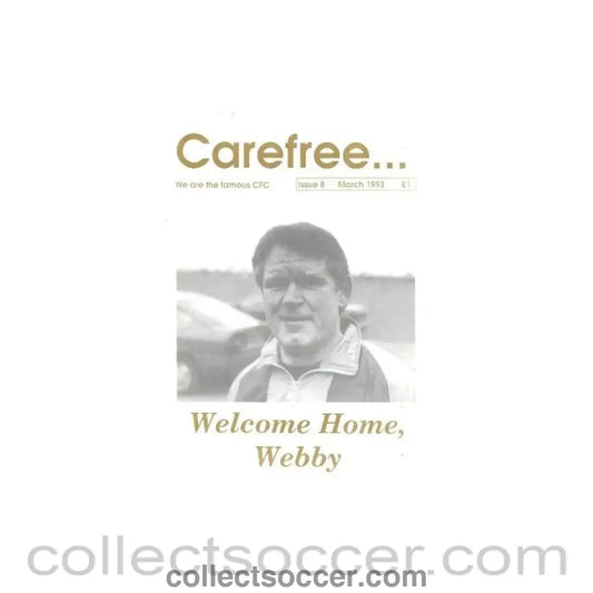 1993 - Chelsea Carefree Fanzine No:8 of March 1993