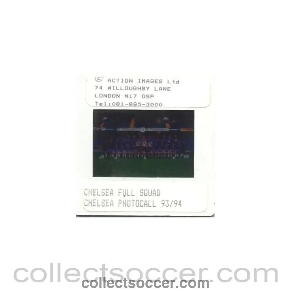 1993 - Chelsea Full Squad slide 1993 - 1994 - Collect Soccer