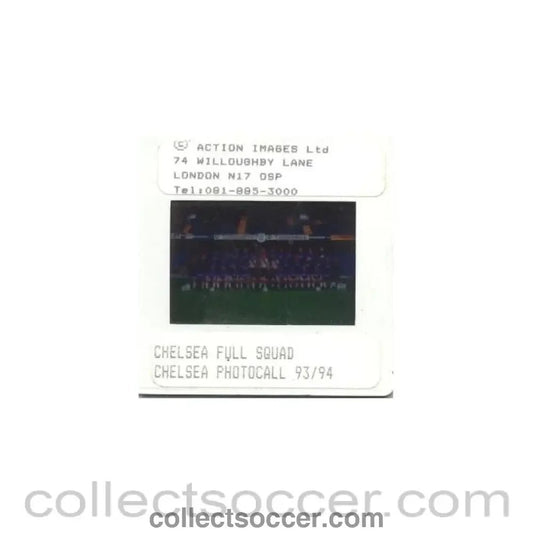1993 - Chelsea Full Squad slide 1993 - 1994 - Collect Soccer