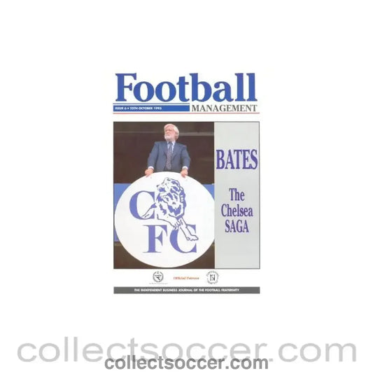 1993 - Football Management magazine of 25/10/1993