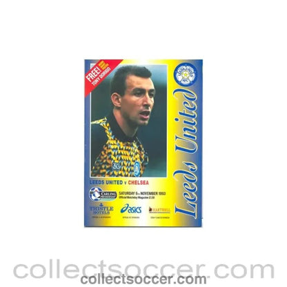 1993 - Leeds United v Chelsea official programme 06/11/1993 - Collect Soccer