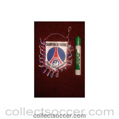 1993 - Paris Saint-Germain small Pennant 1993-1994 once property of the football referee Neil Midgley - Collect Soccer
