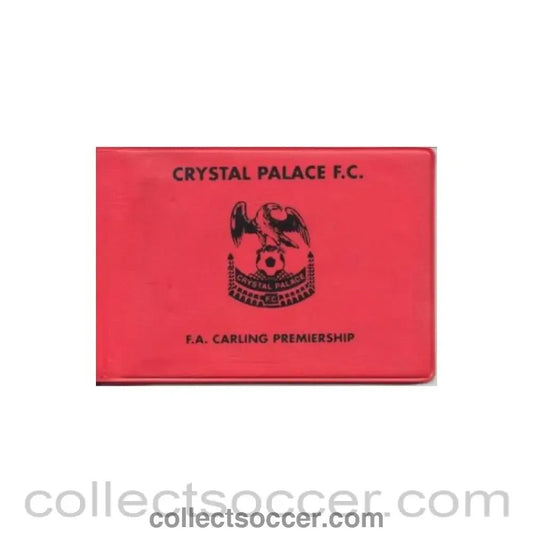 1994 - Crystal Palace season Ticket 1994 - 1995 - Collect Soccer