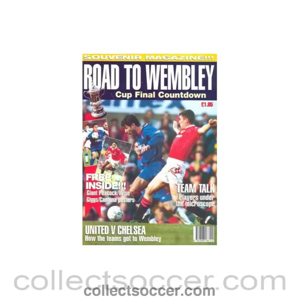 1994 FA Cup Final brochure Road to Wembley