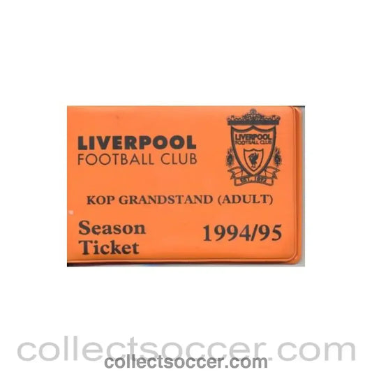 1994 - Liverpool season ticket 1994-1995