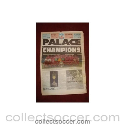1994 - Palace News newspaper of May 1994 - Collect Soccer