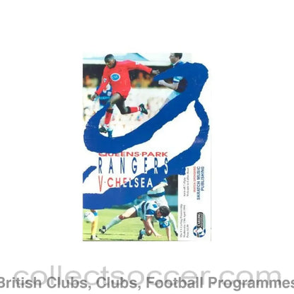 1994 - Queen’s Park Rangers vChelsea official programme 13/04/1994