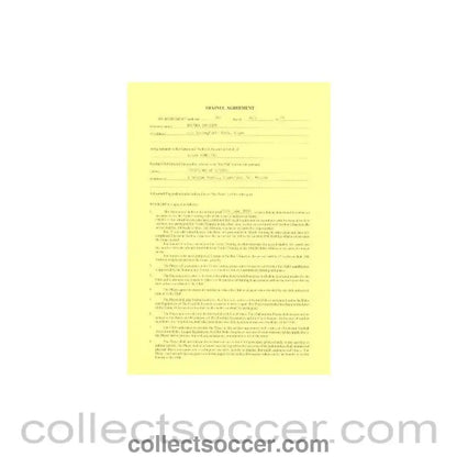 1994 - Trainee Player Contract between Steven Milne Weston and Wigan Athletic of 07/07/1994 - Collect Soccer