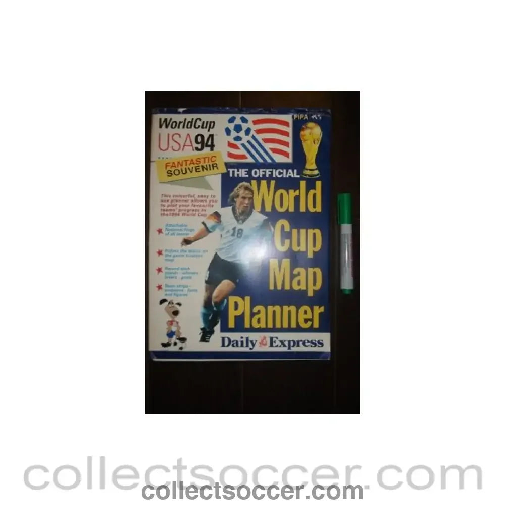 1994 World Cup The Official Map Planner