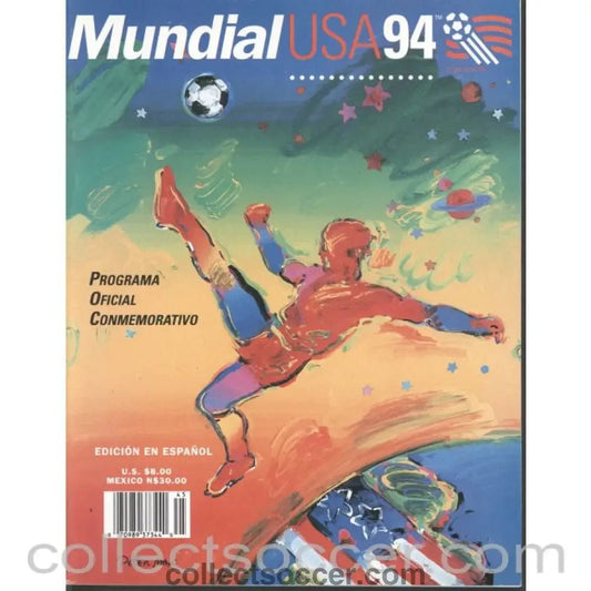 1994 World Cup Tournament Programme - Spanish Language Version - Collect Soccer