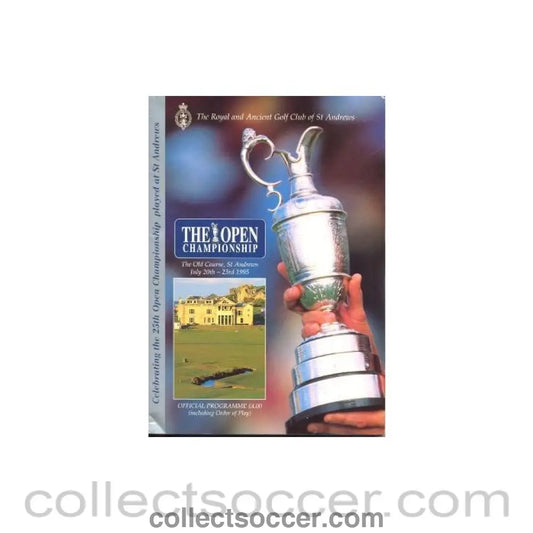 1995 - Golf - Celebrating the 25th Open Championship played at St. Andrews 20-23/07/1995 official programme