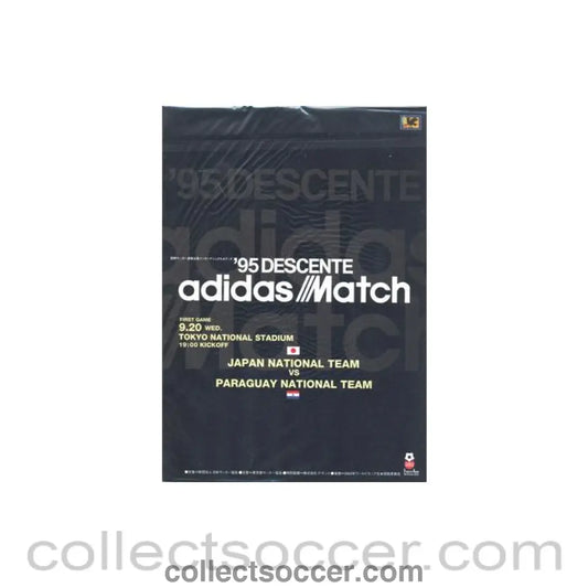 1995 Japan v Paraguay official programme 20/09/1995 - Collect Soccer