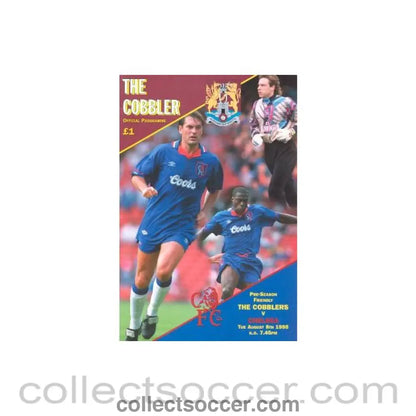 1995 - Northampton Town vChelsea official programme 08/08/1995