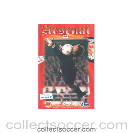 1996 - Arsenal v Liverpool official programme 01/05/1996 Carling Ptemiership