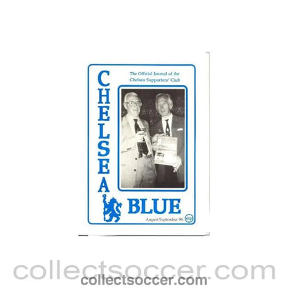 1996 - Chelsea Blue - The Official Journal of theChelsea Supporters' Club - August - September 1996 - Collect Soccer