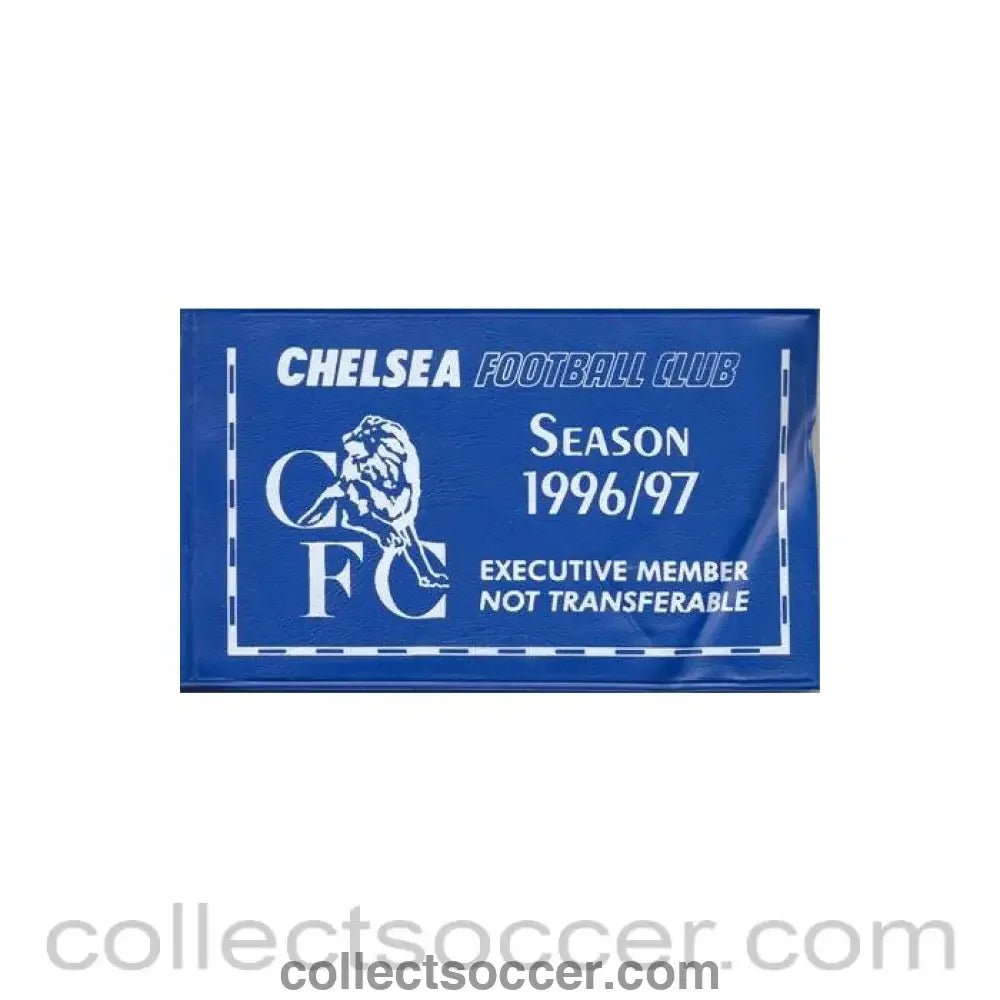 1996 - Chelsea Season Ticket 1996 - 1997 - Collect Soccer