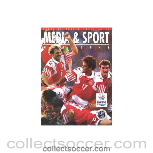 1996 - Euro 1996 in England - Media & Sport - European Sports Press Union Magazine - Collect Soccer