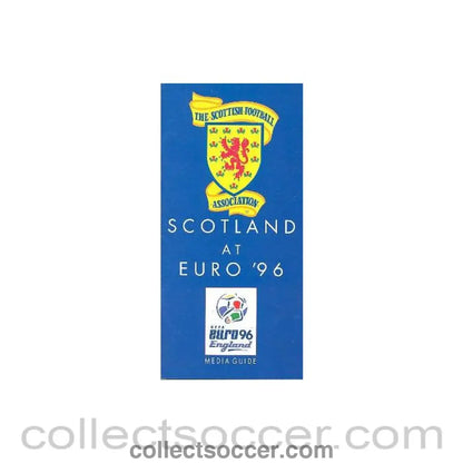 1996 - Euro 1996 in England - Scotland at Euro 96 Media Guide