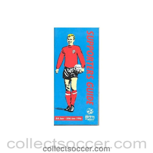 1996 - Euro 1996 in England - Supporters Guide in English - Collect Soccer