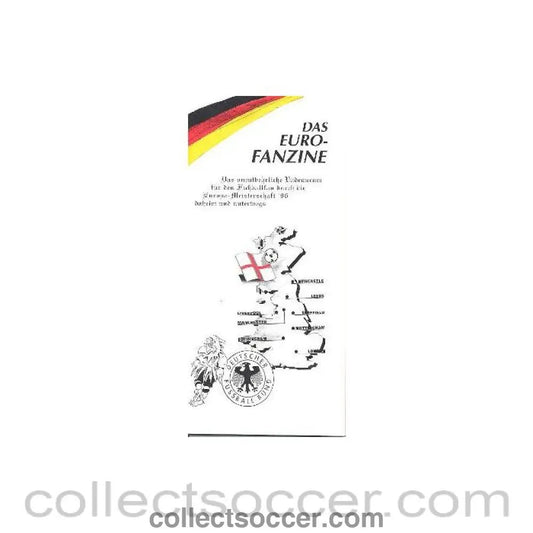 1996 - Euro 1996 in England - The Euro Fanzine in German - Collect Soccer
