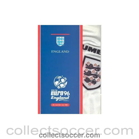 1996 European Championship England in Euro 96 VIP brochure 08 - 30/06/1996 - Collect Soccer
