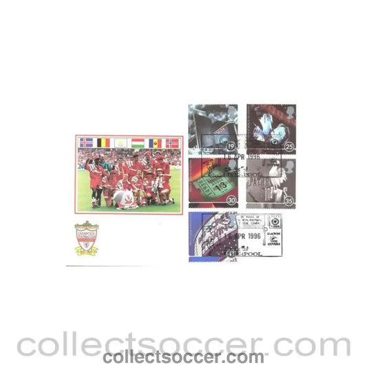 1996 - Liverpool FC First Day Cover 16/04/1996