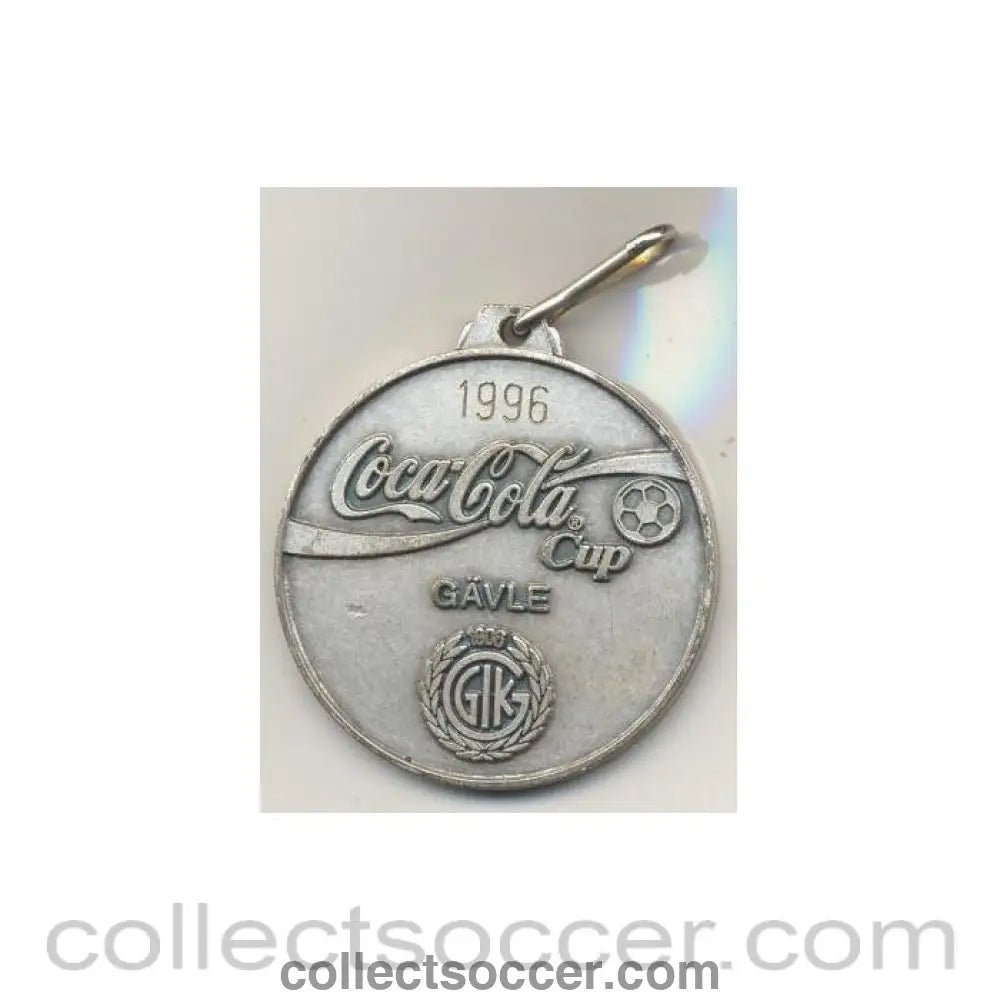 1996 - Medal of 1996 Gefle Coca Cola Cup - Collect Soccer