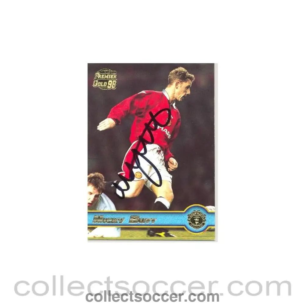 1996 - Nicky Butt autographed card season 1996-1997 - Collect Soccer
