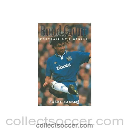 1996 - Ruud Gullit - Portrait of a Genius book by Harry Harris 1996 hard bound