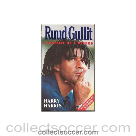 1996 - Ruud Gullit - Portrait of a Genius book by Harry Harris 1996 soft bound