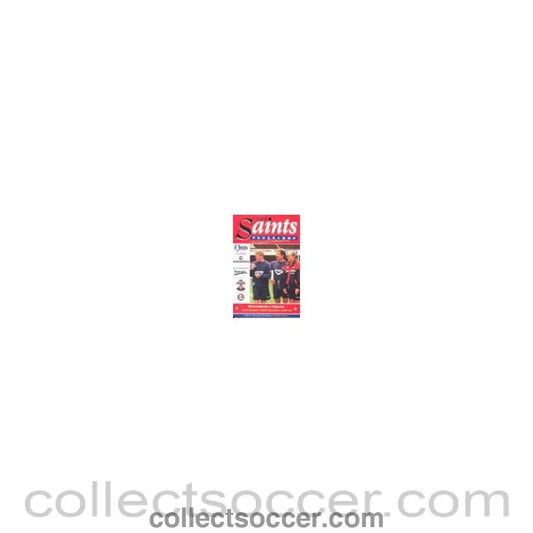 1996 - Southampton vChelsea official programme 18/08/1996 Premier League - Collect Soccer