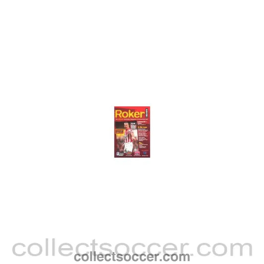 1996 - Sunderland vChelsea official programme 15/12/1996 Carling Premiership - Collect Soccer