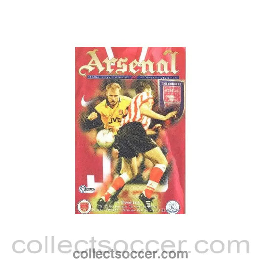 1997 - Arsenal v Everton official programme 19/01/1997