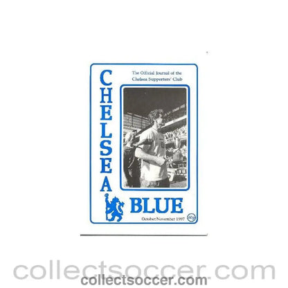 1997 - Chelsea Blue Fanzine of theChelsea Supportars' Club of October/November 1997 - Collect Soccer