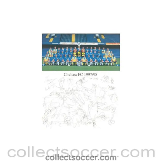 1997 - Chelsea FC 1997-1998 card