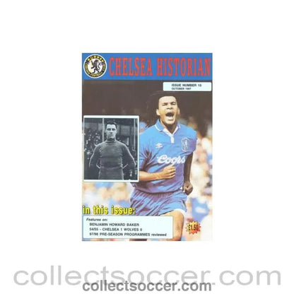 1997 - Chelsea Historian magazine issue number 10 of October 1997 - Collect Soccer