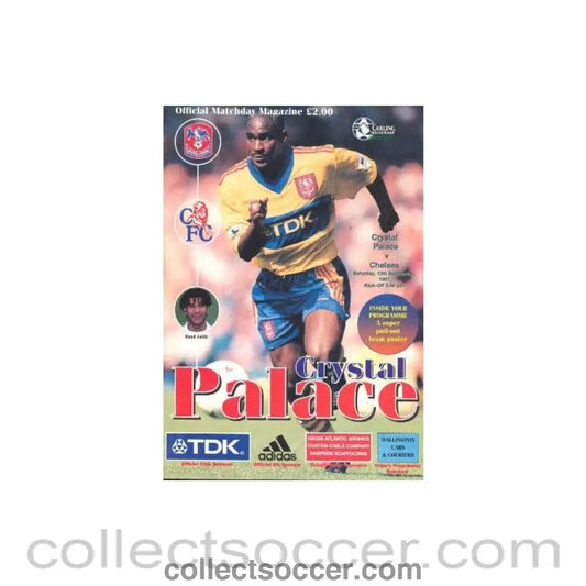 1997 - Crystal Palace vChelsea official programme 13/09/1997