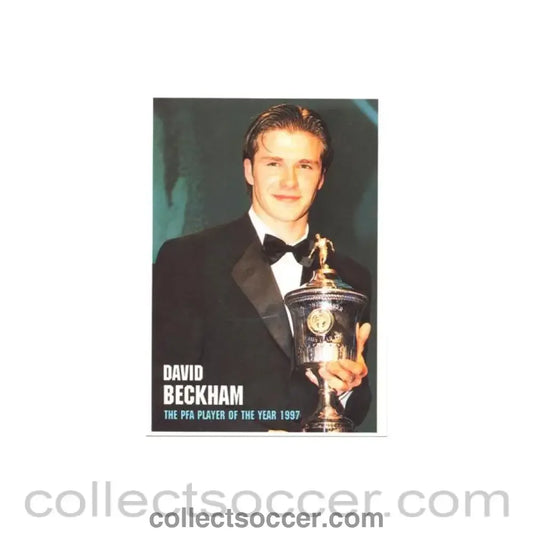 1997 - David Beckham - The Player of the Year 1997 - colour card