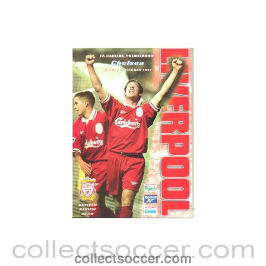 1997 - Liverpool vChelsea official programme 05/10/1997